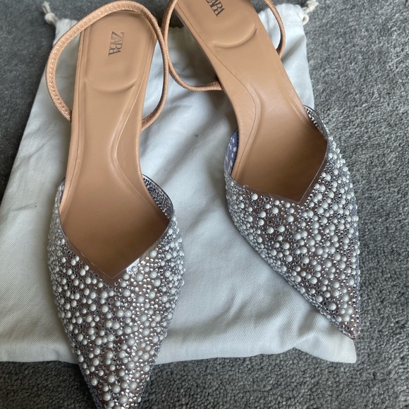 Women Zara crystal heel - Picture 2 of 11